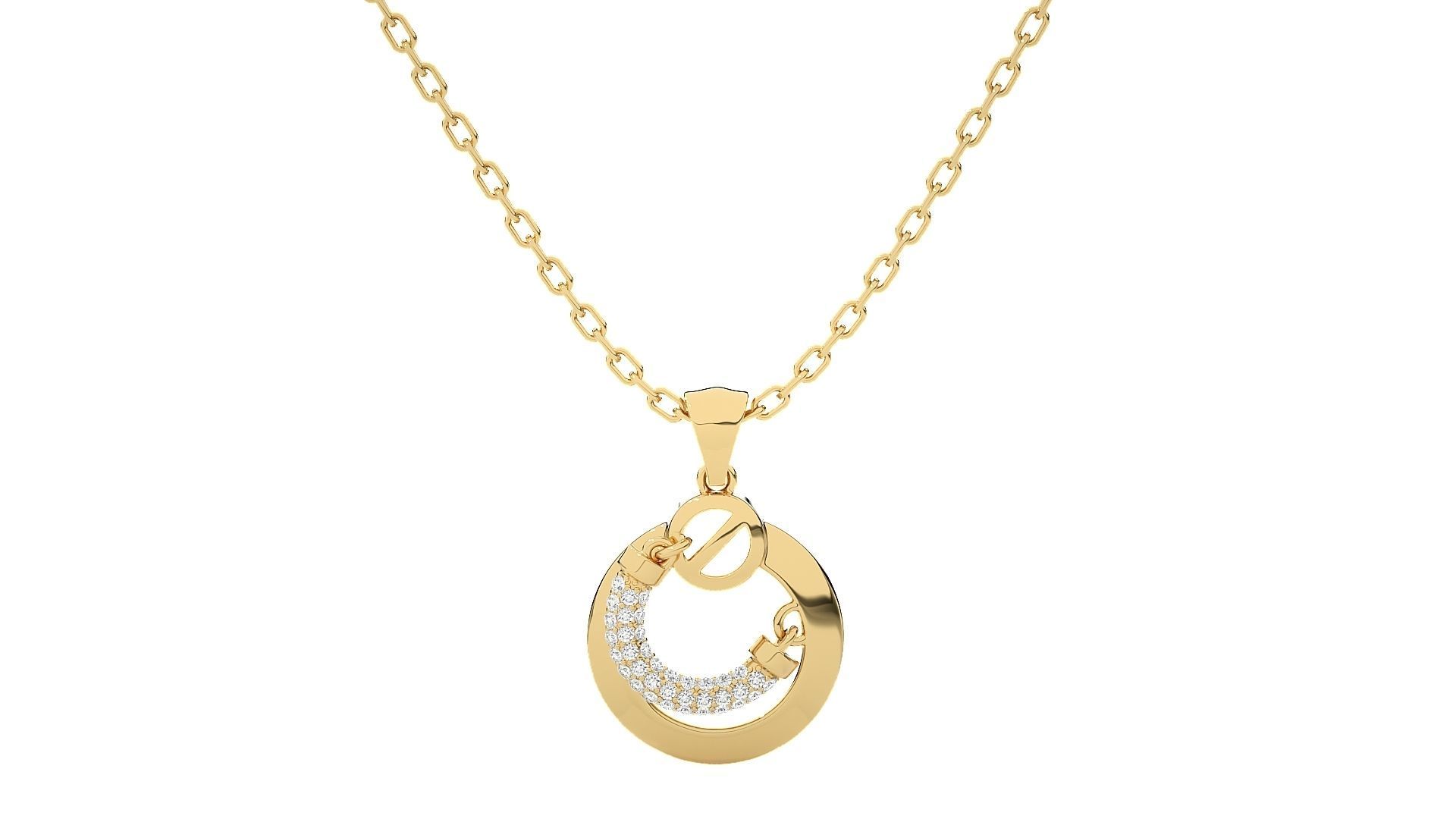 Pendant - PS064 3D print model_9