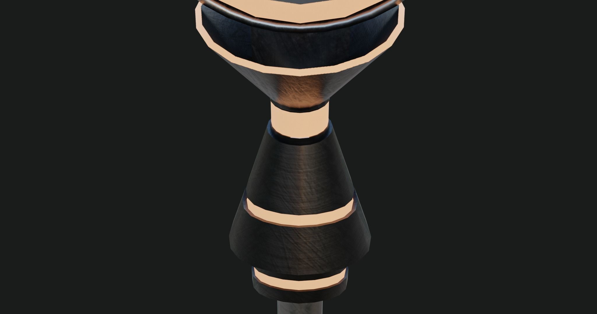 3D Fantasy Spear 03 Glow With PBR Low-poly 3D model_24