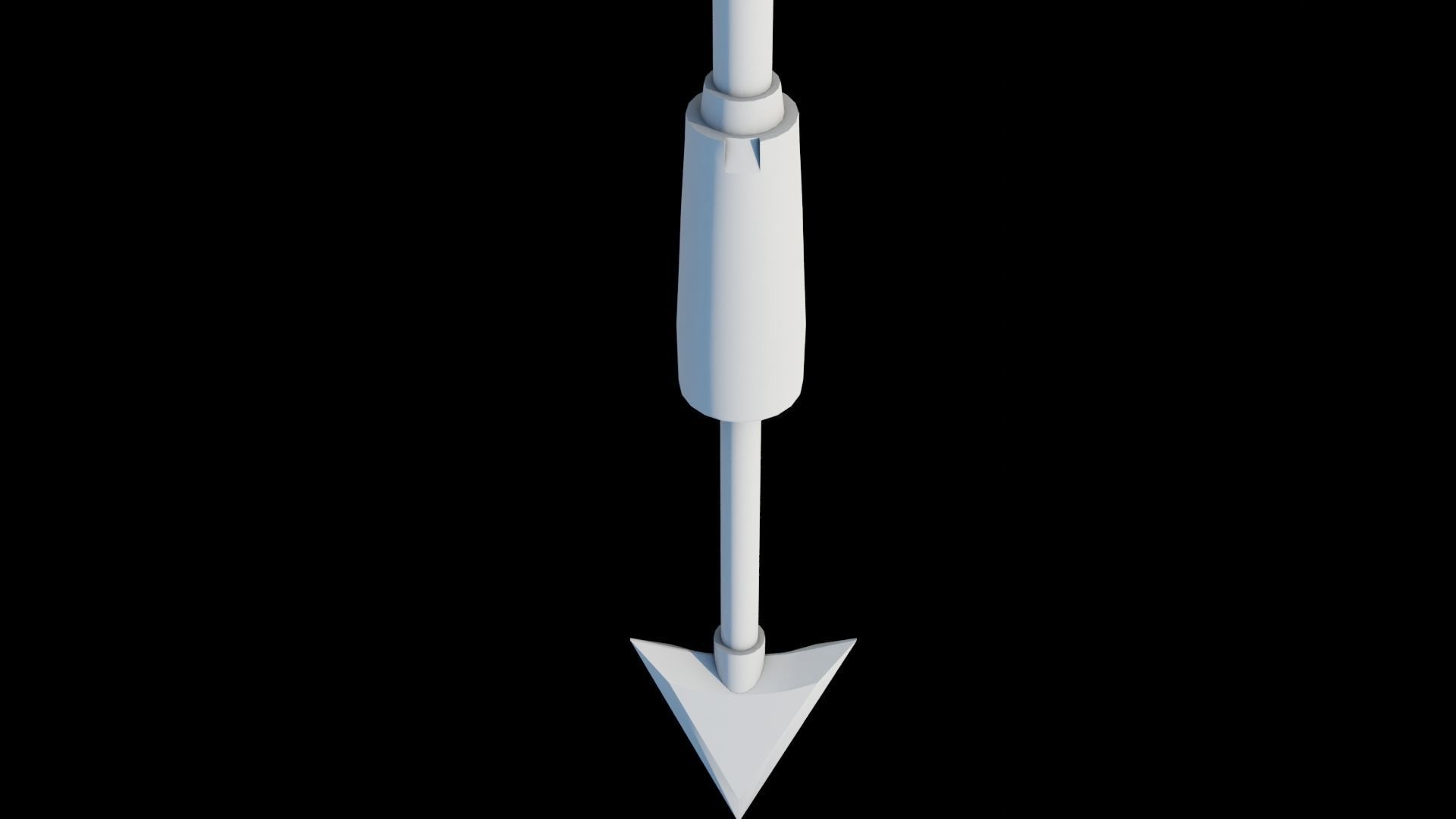 3D Fantasy Spear 03 Glow With PBR Low-poly 3D model_29