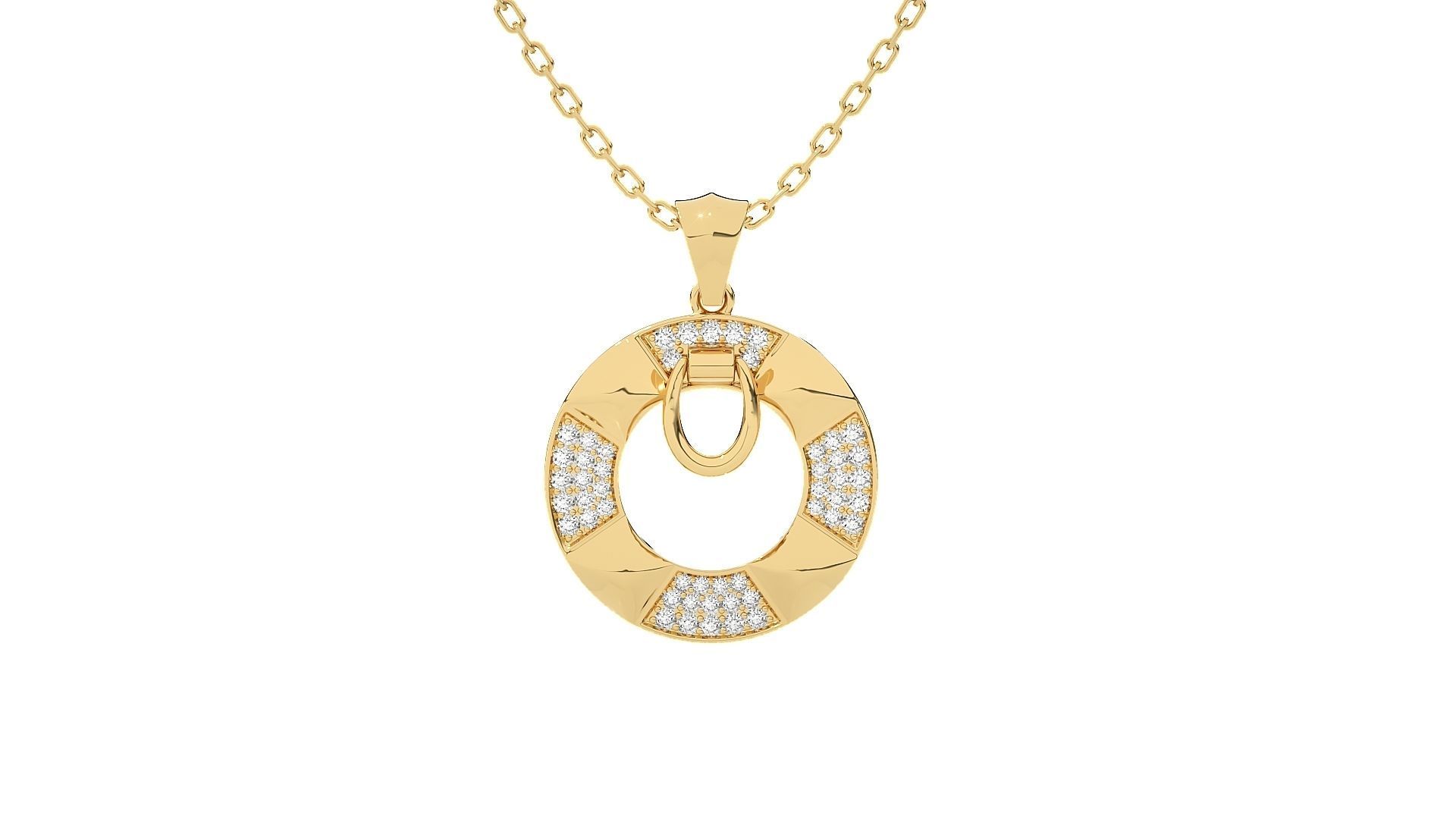 Pendant - PS056 3D print model_9