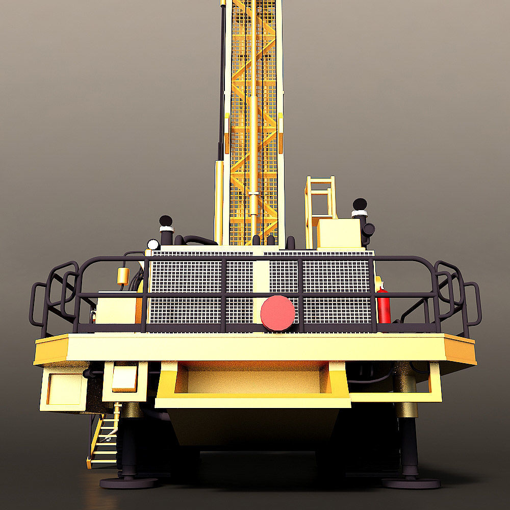 Rotary Drilling Rig 3D model_18