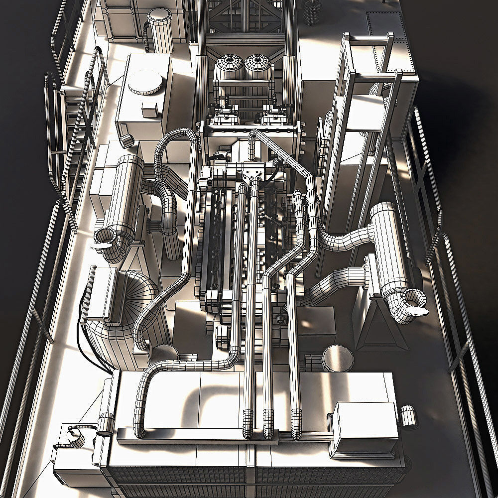 Rotary Drilling Rig 3D model_11
