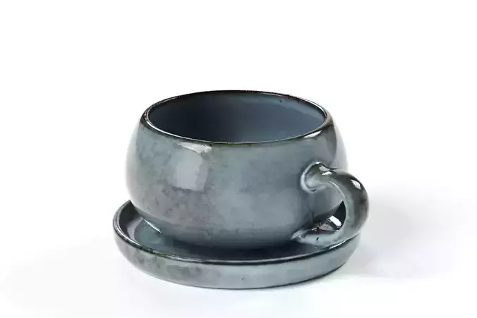Lene Bjerre - Cup with Plate 01