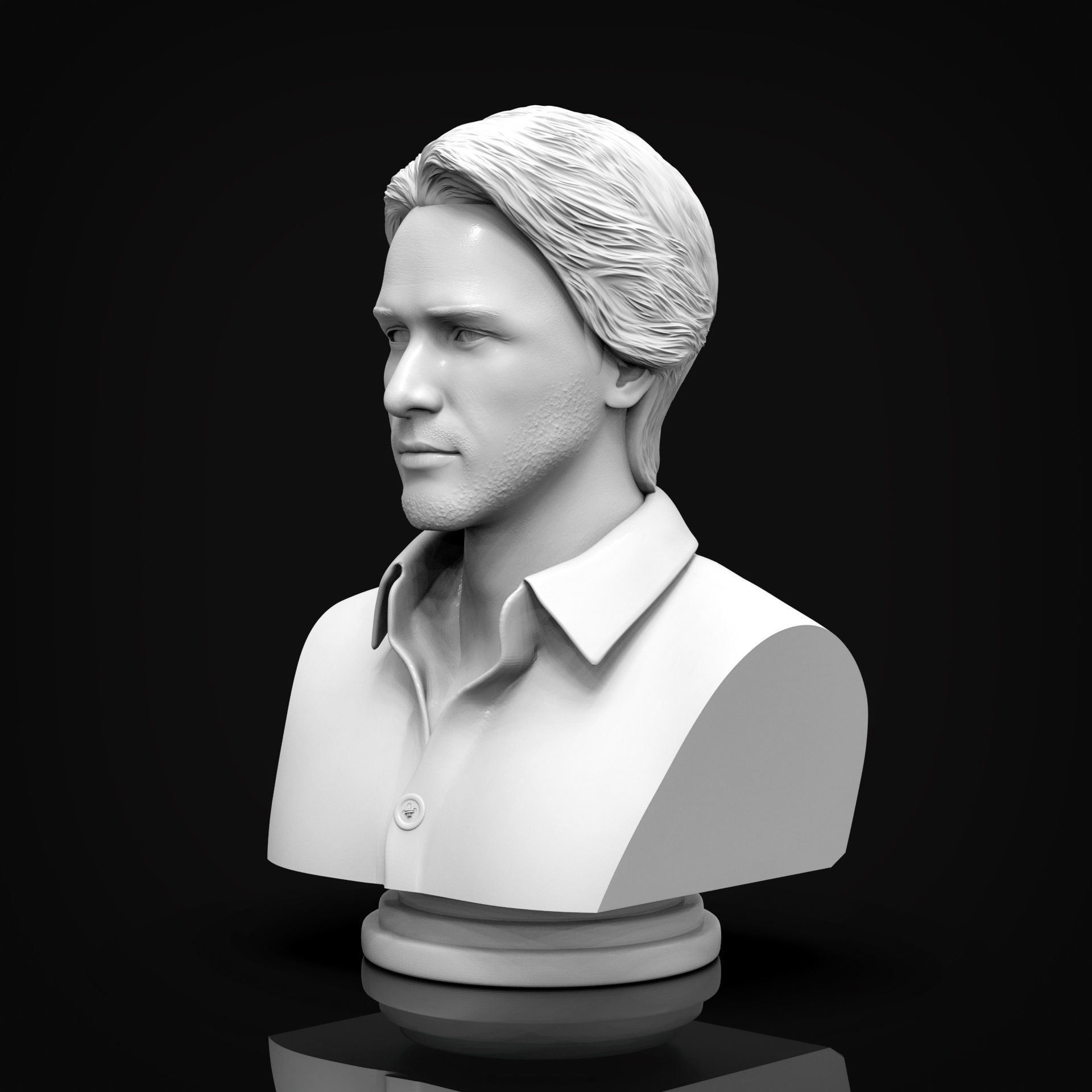 Keanu Reeves 3D Printable 3D print model_8