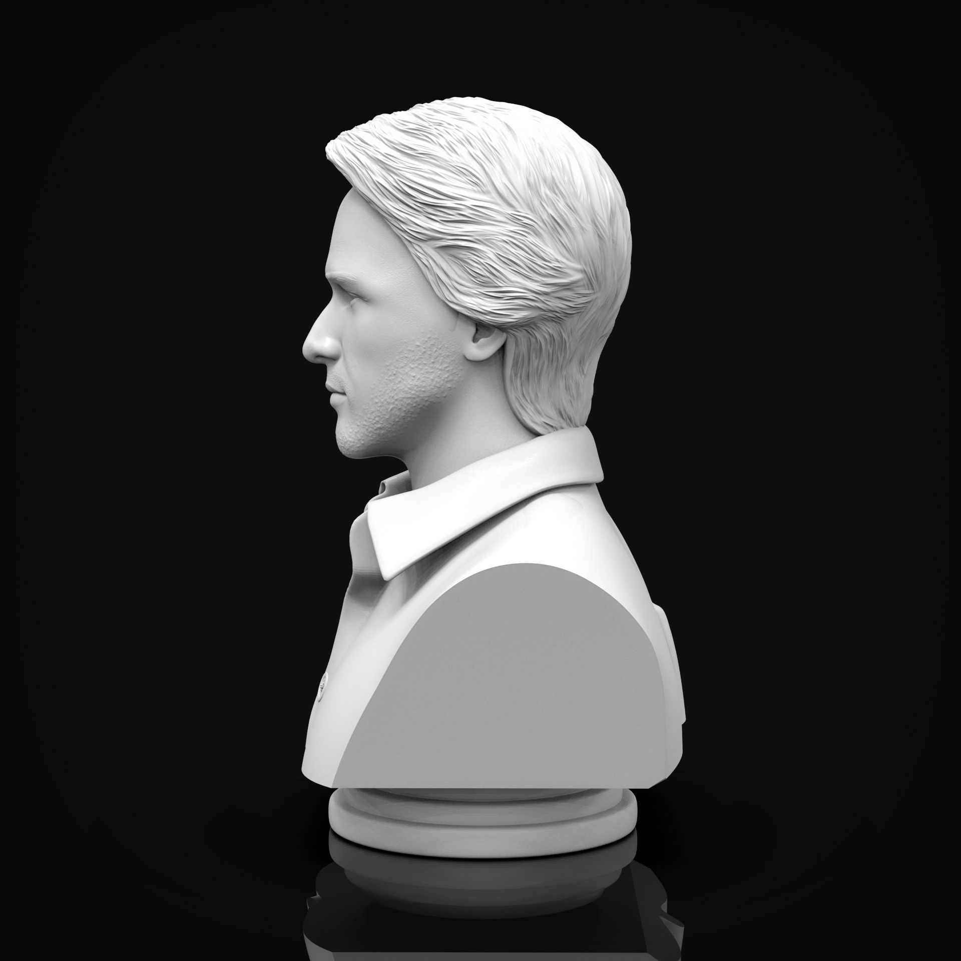 Keanu Reeves 3D Printable 3D print model_9
