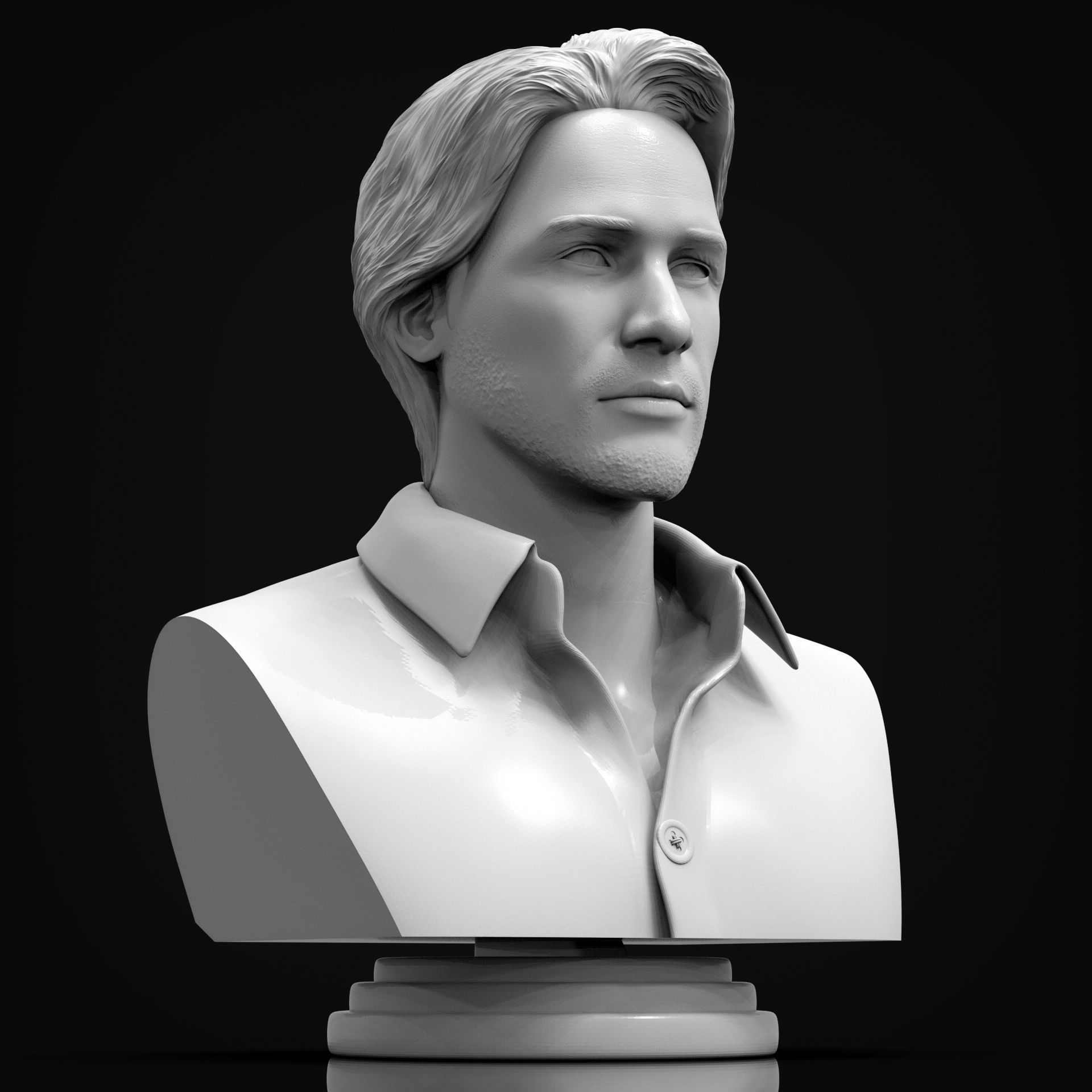Keanu Reeves 3D Printable 3D print model_11