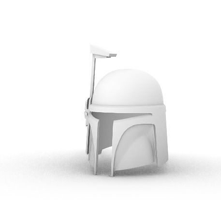 3D Printable Mandalorian Helmet 3D print model