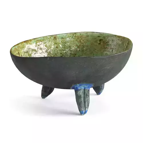 Handmade Ceramic Bowl - Egg shape