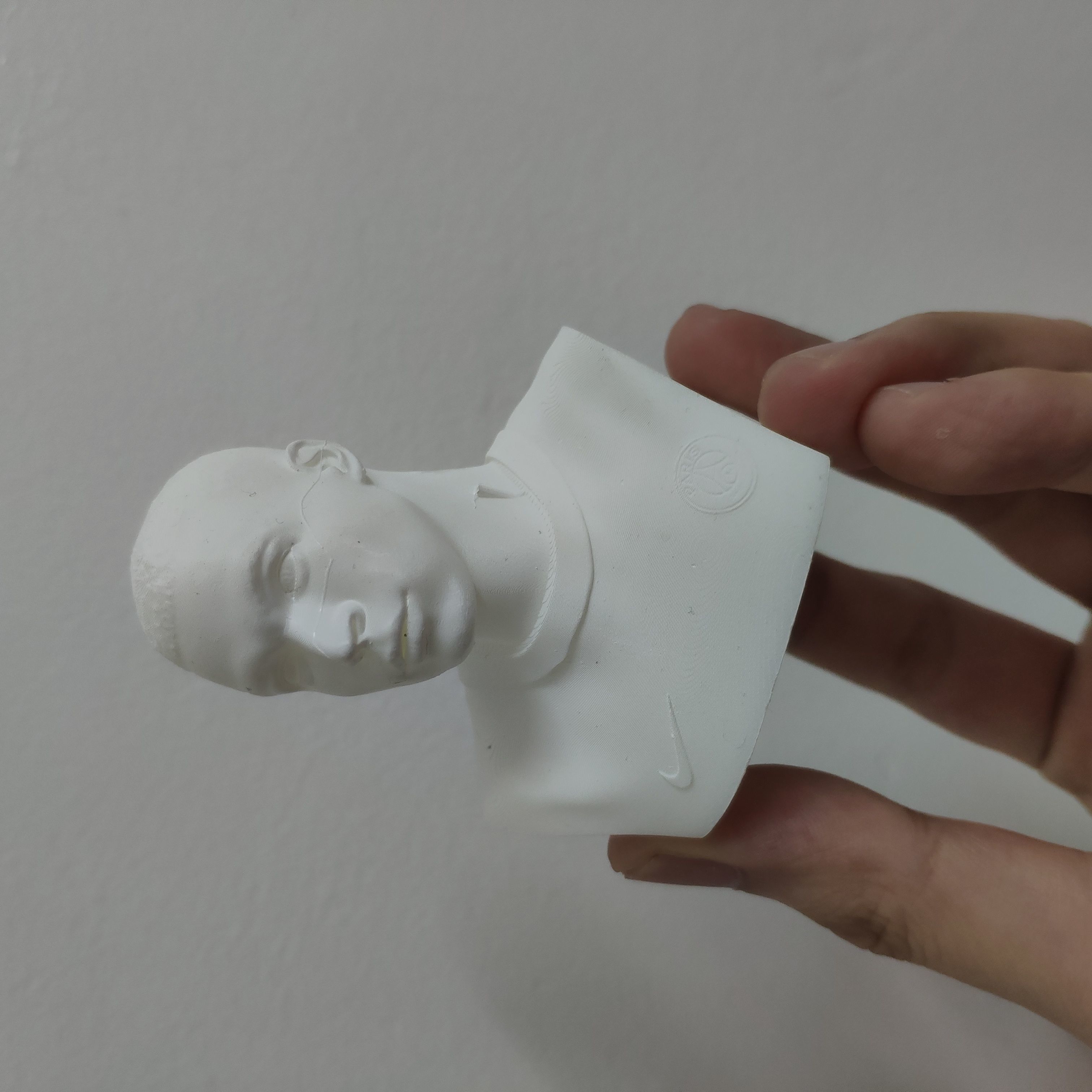 Kylian Mbappe 3D Printable Bust 3D print model_5
