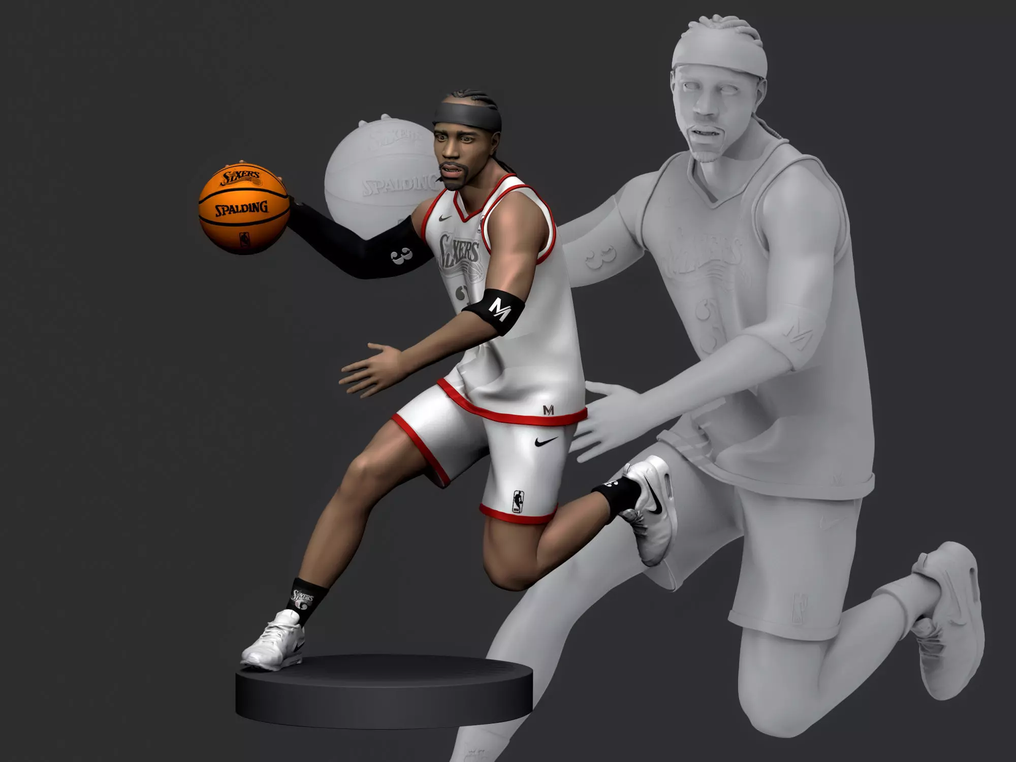 Allen Iverson 3D Printable 2 3D print model_0