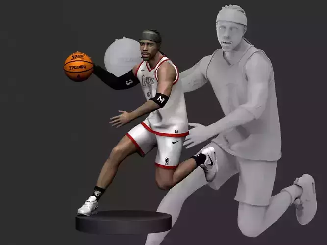 Allen Iverson 3D Printable 2 3D print model