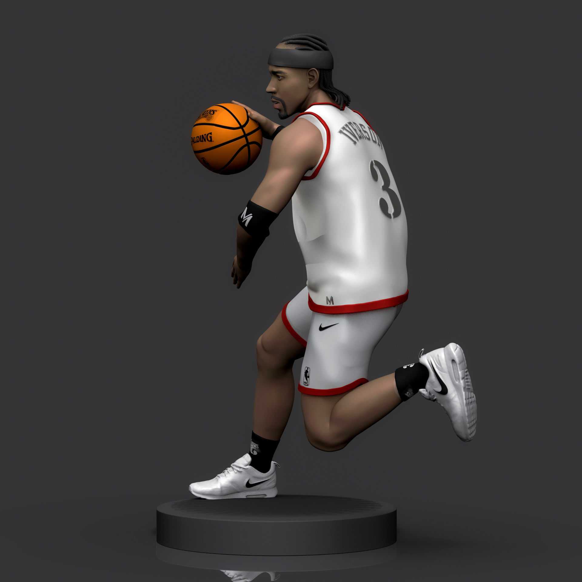 Allen Iverson 3D Printable 2 3D print model_6