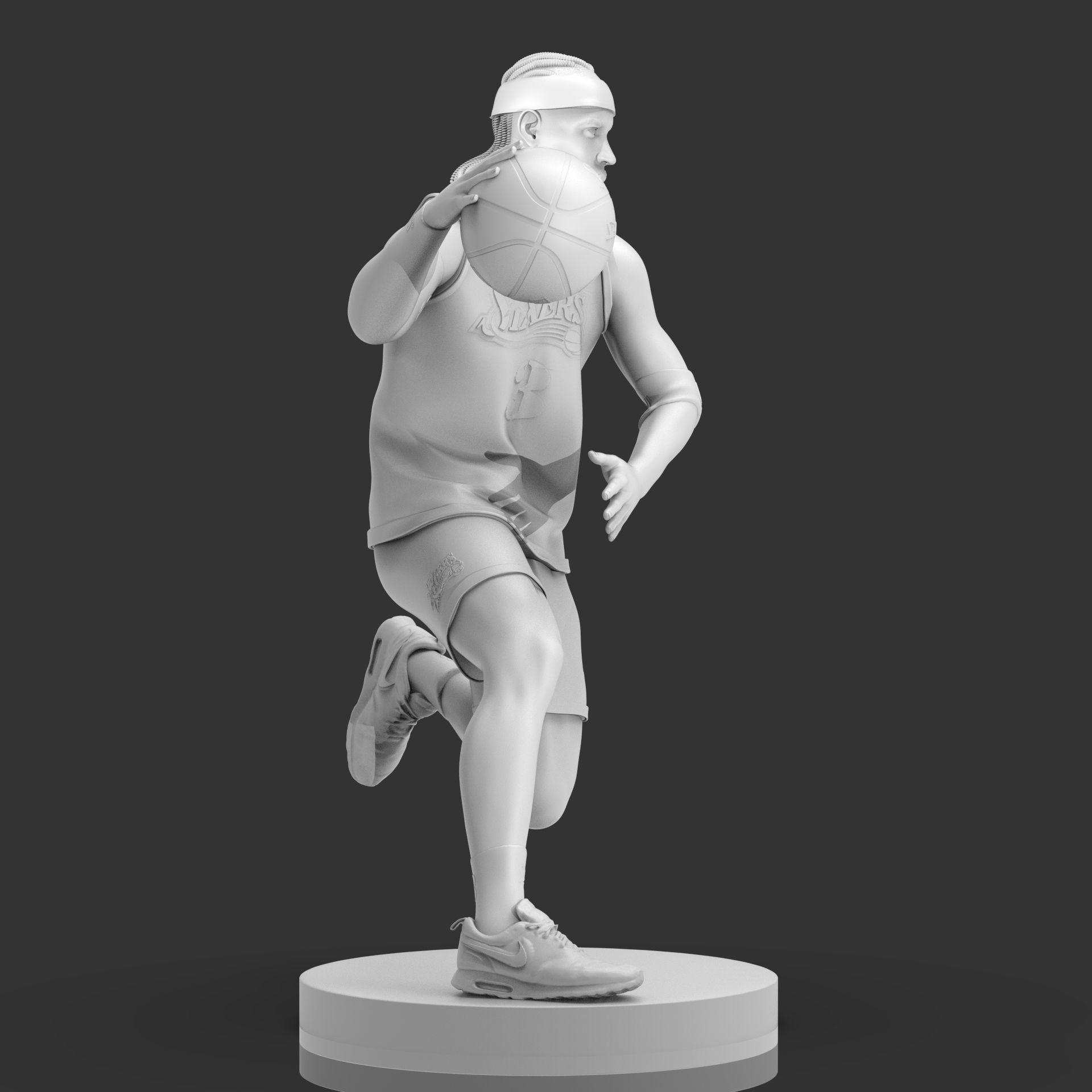 Allen Iverson 3D Printable 2 3D print model_17