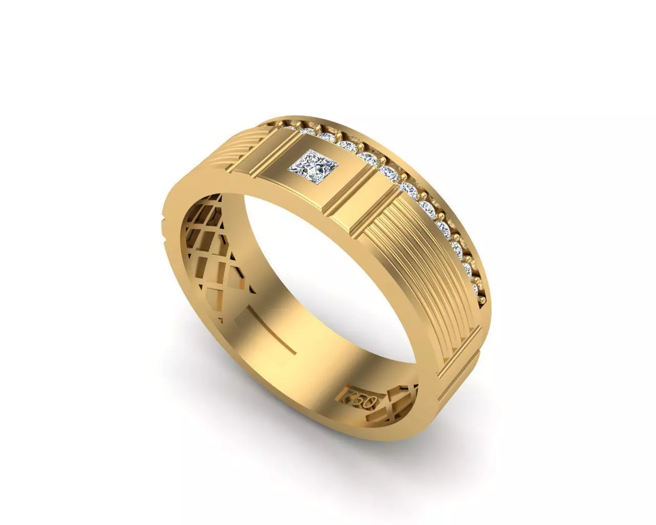 Jewelry ring 327 3D print model
