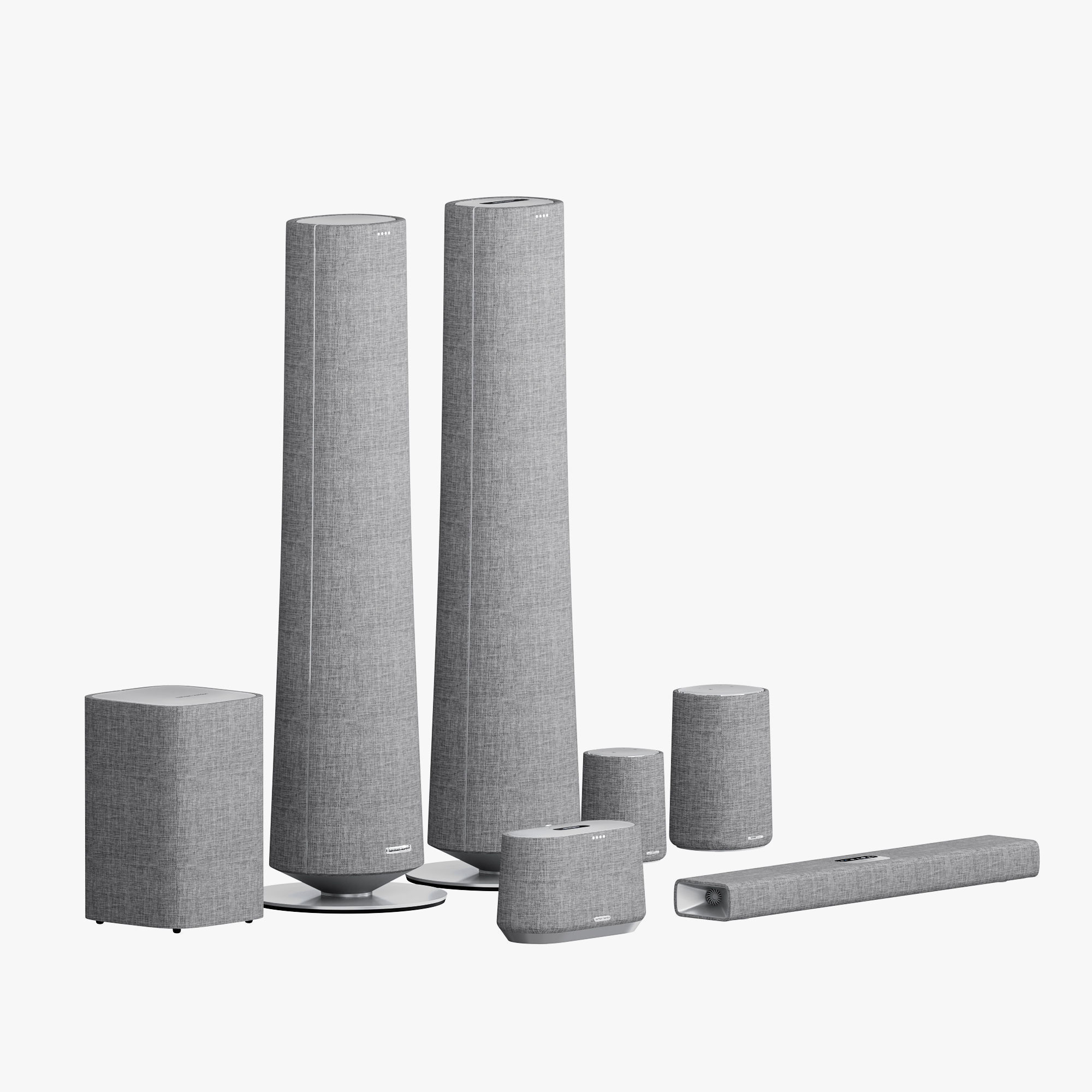 Harman-kardon Citation speaker set 3D model_1
