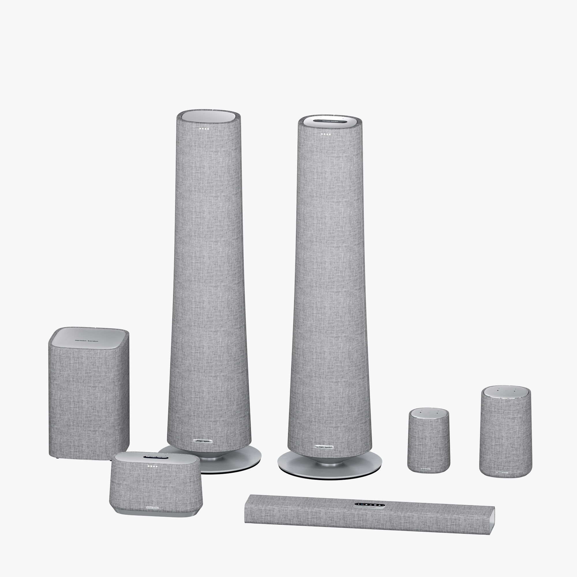 Harman-kardon Citation speaker set 3D model_2