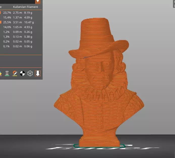 Francis Bacon 3D print model_21