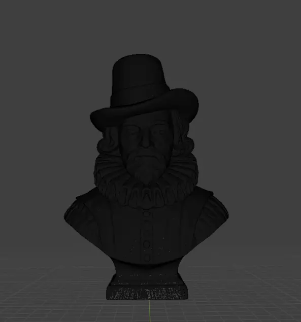 Francis Bacon 3D print model_20