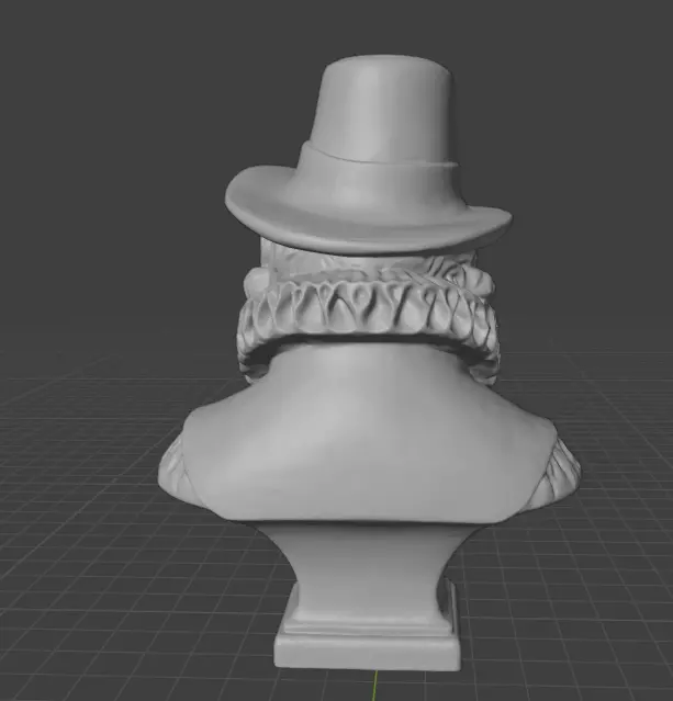 Francis Bacon 3D print model_4