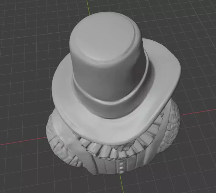 Francis Bacon 3D print model_15