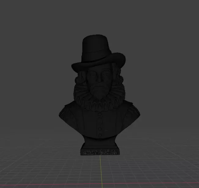 Francis Bacon 3D print model_9