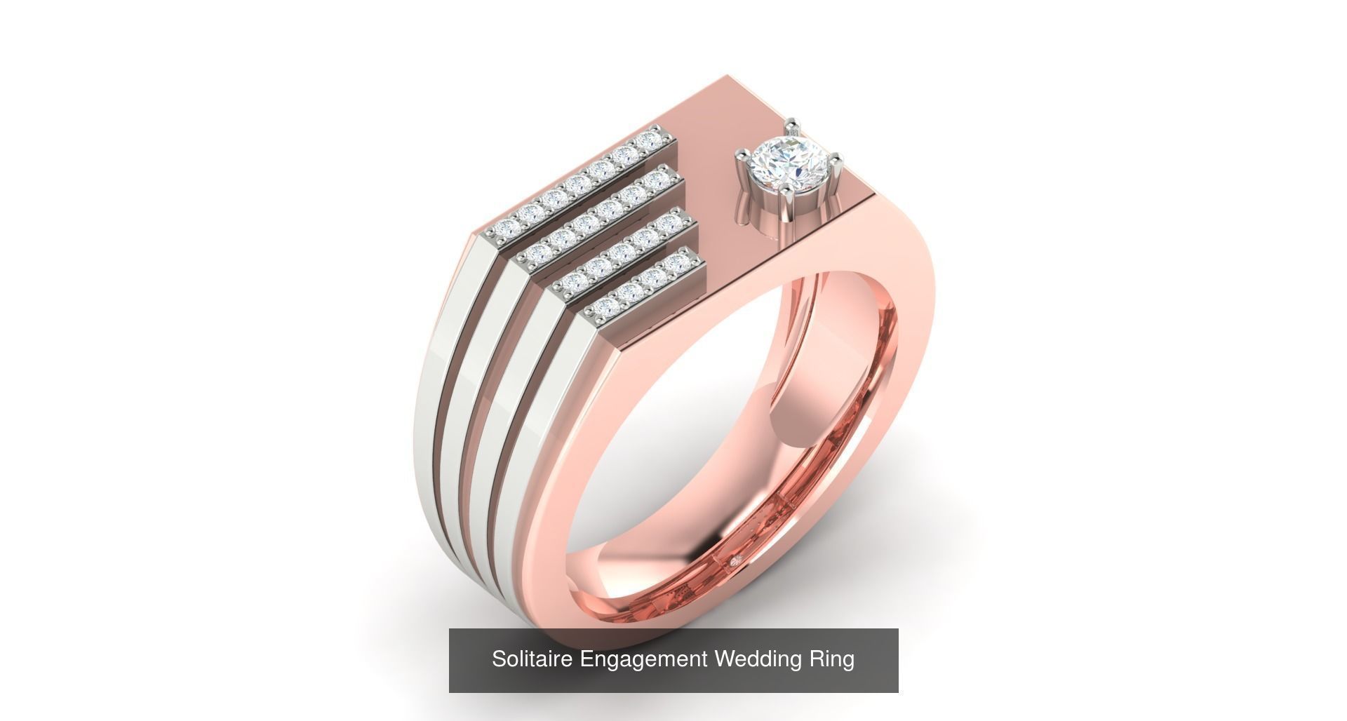374 Solitaire Wedding Engagement Women Rings Collection _134