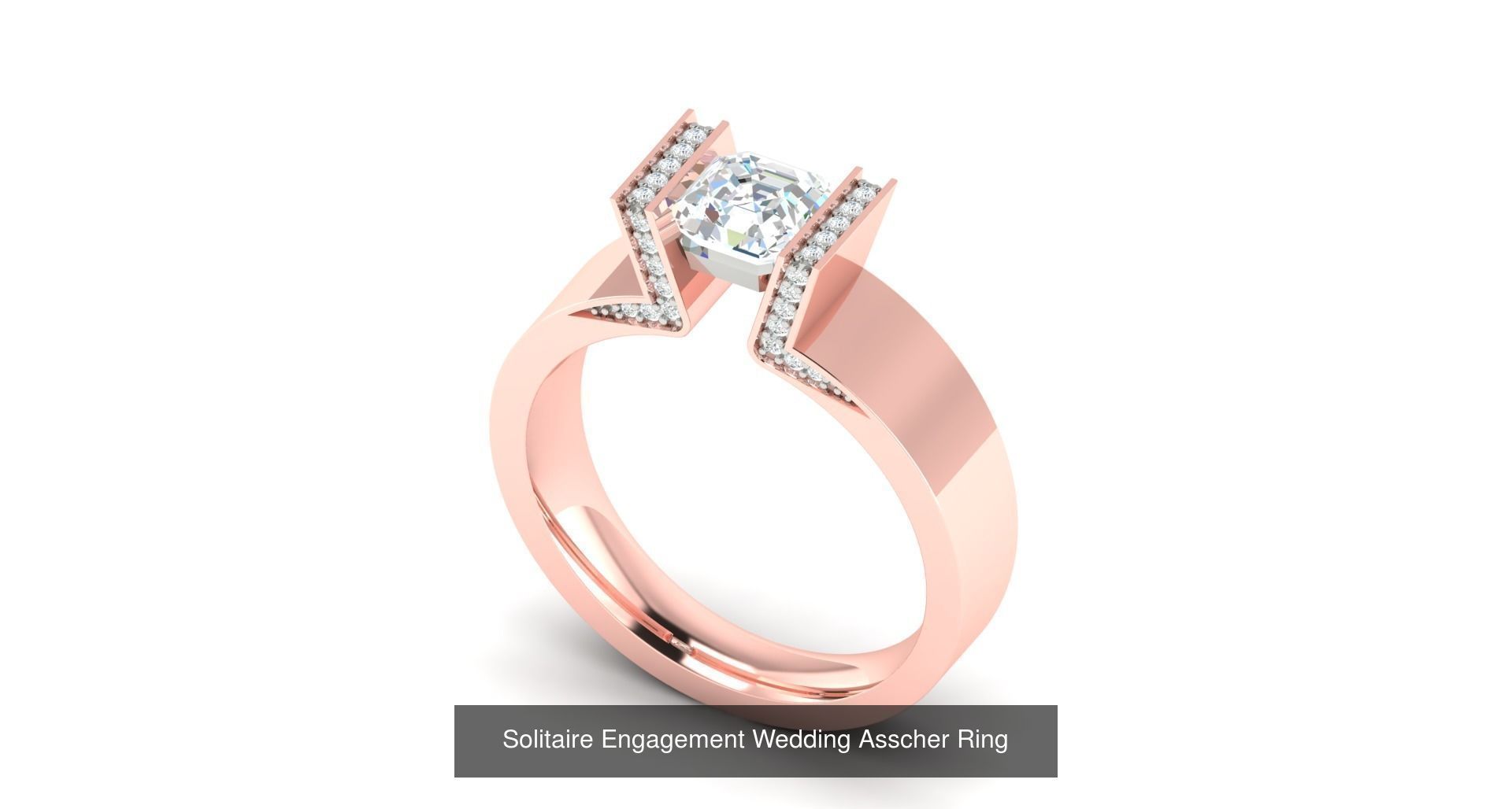 374 Solitaire Wedding Engagement Women Rings Collection _109