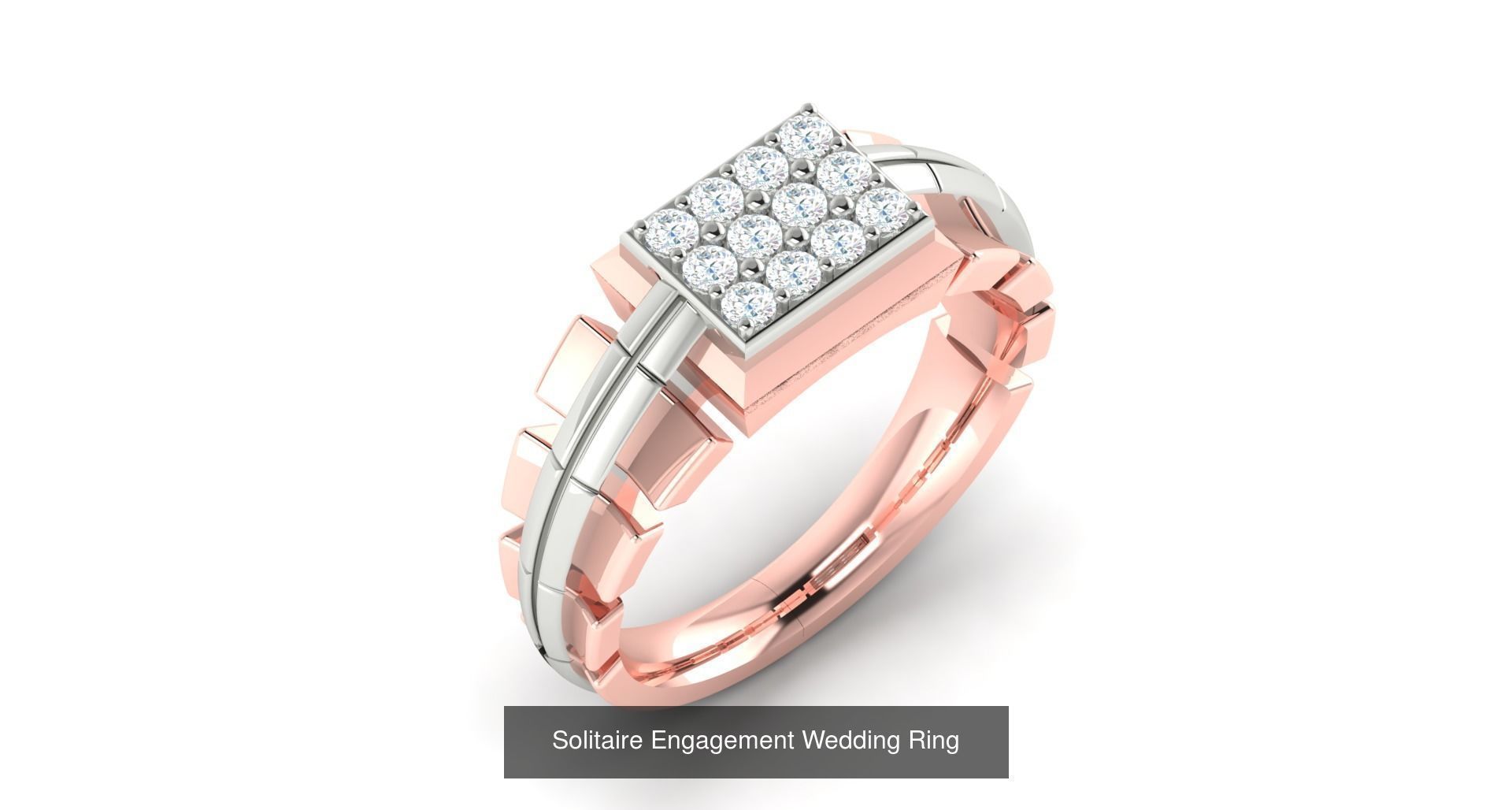 374 Solitaire Wedding Engagement Women Rings Collection _131
