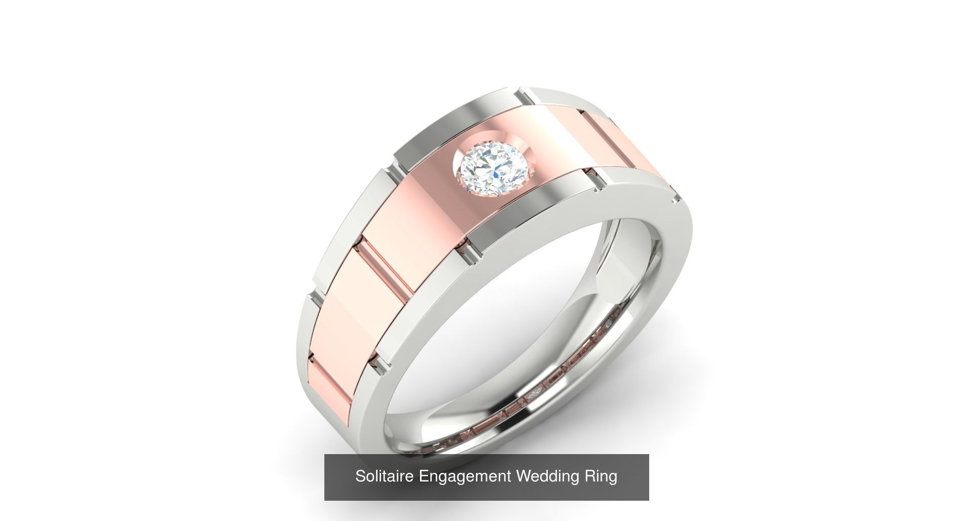 374 Solitaire Wedding Engagement Women Rings Collection _142
