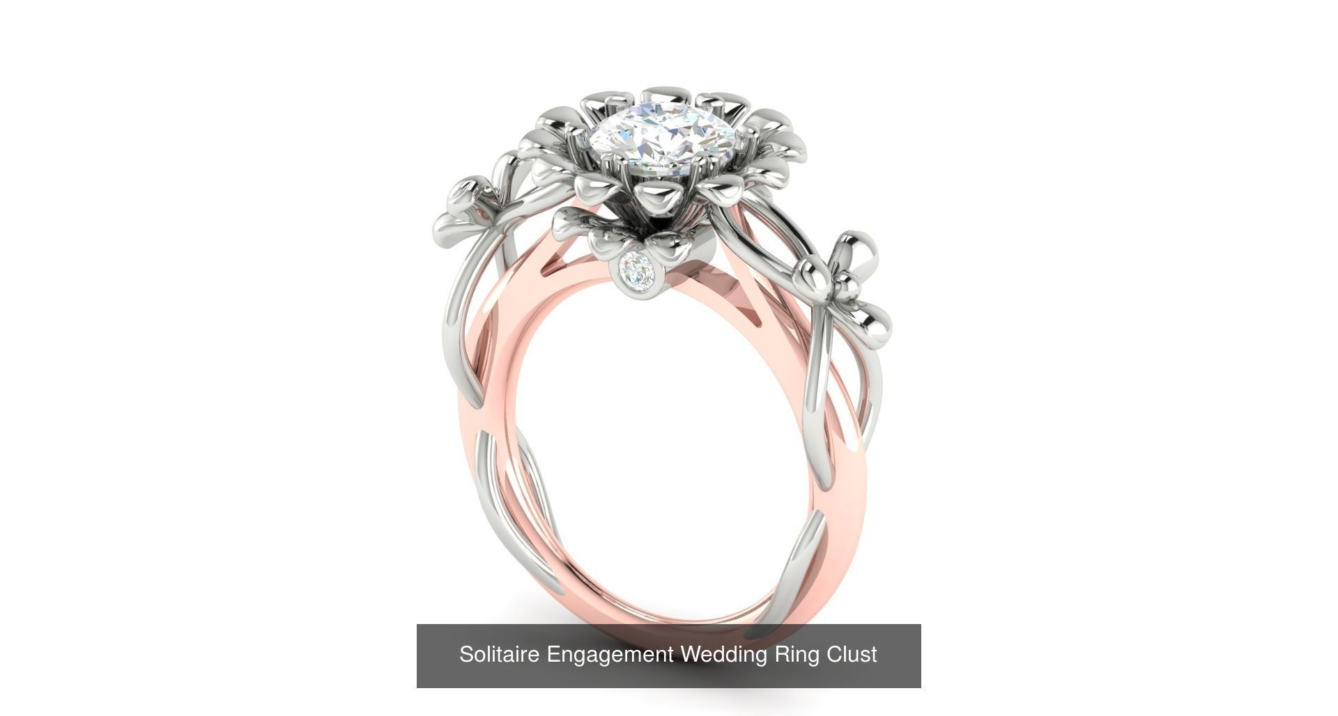 374 Solitaire Wedding Engagement Women Rings Collection _124