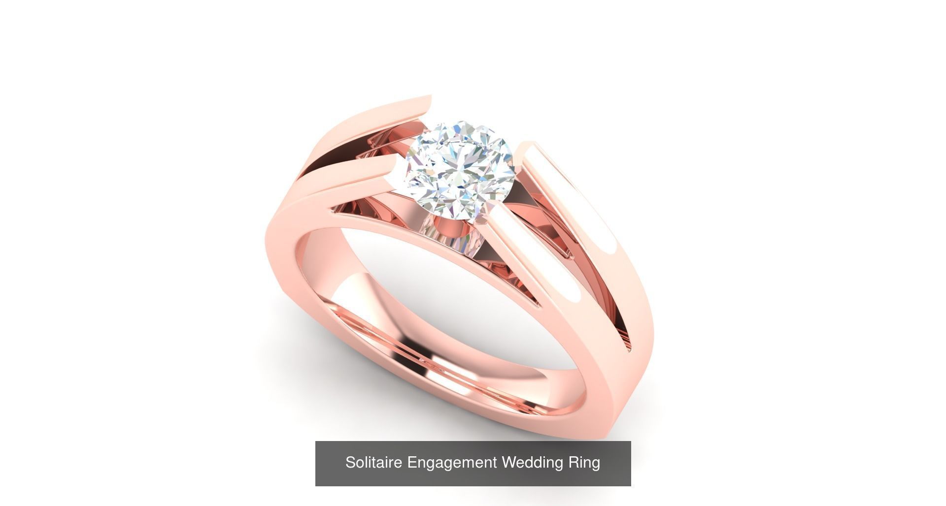 374 Solitaire Wedding Engagement Women Rings Collection _118