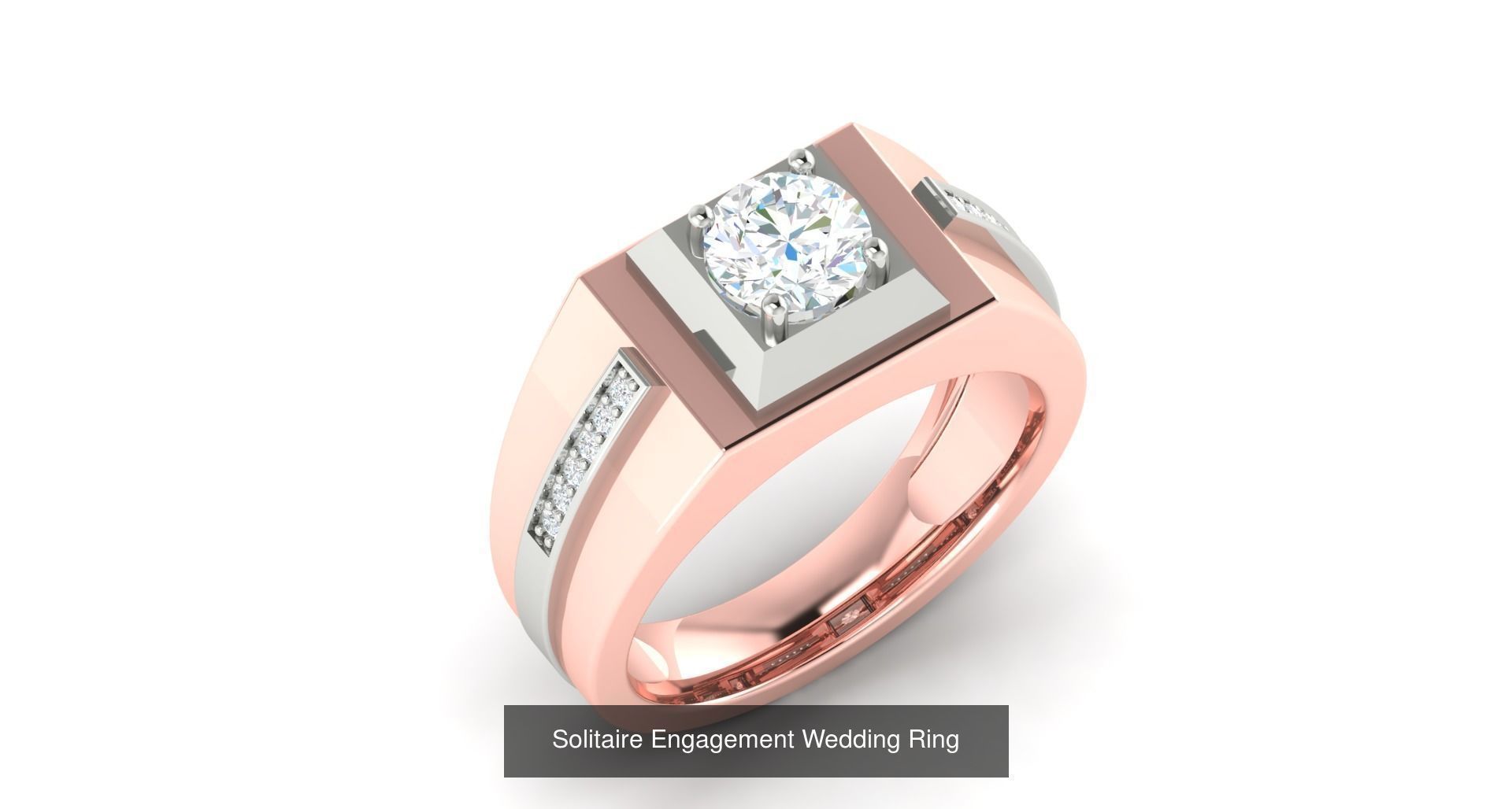 374 Solitaire Wedding Engagement Women Rings Collection _125