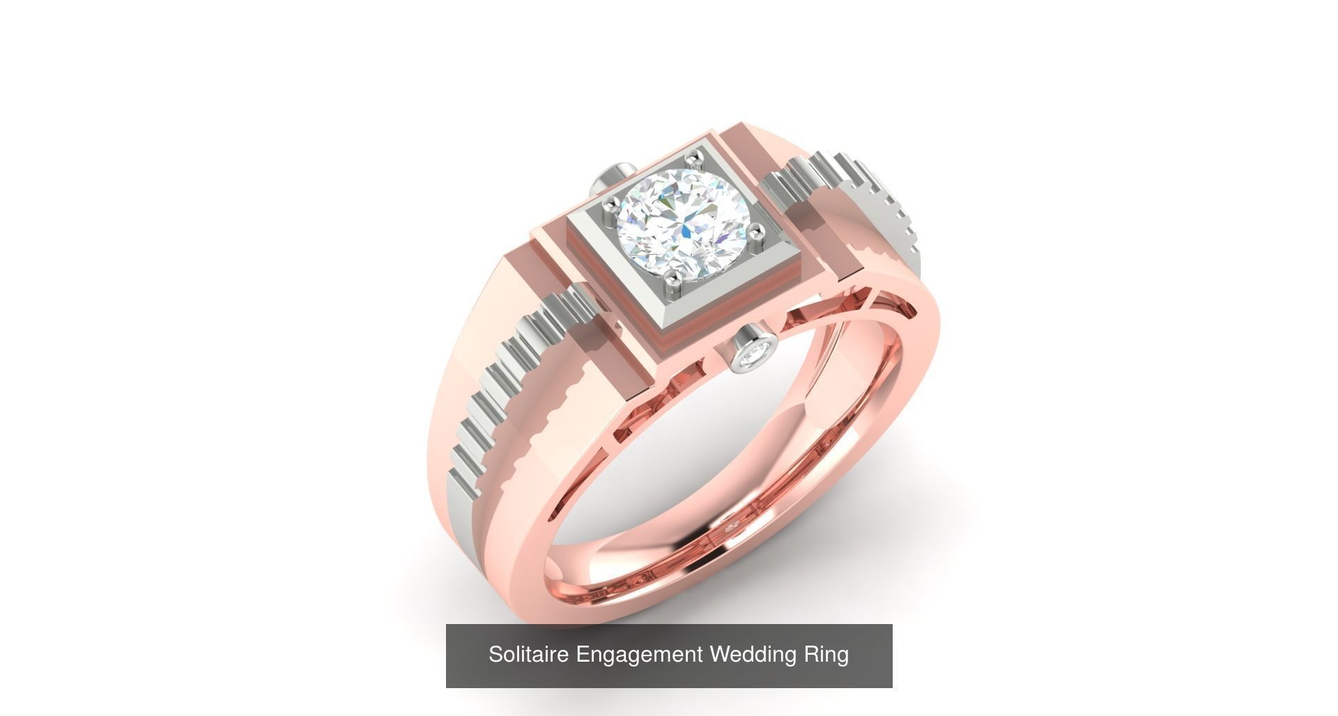 374 Solitaire Wedding Engagement Women Rings Collection _107
