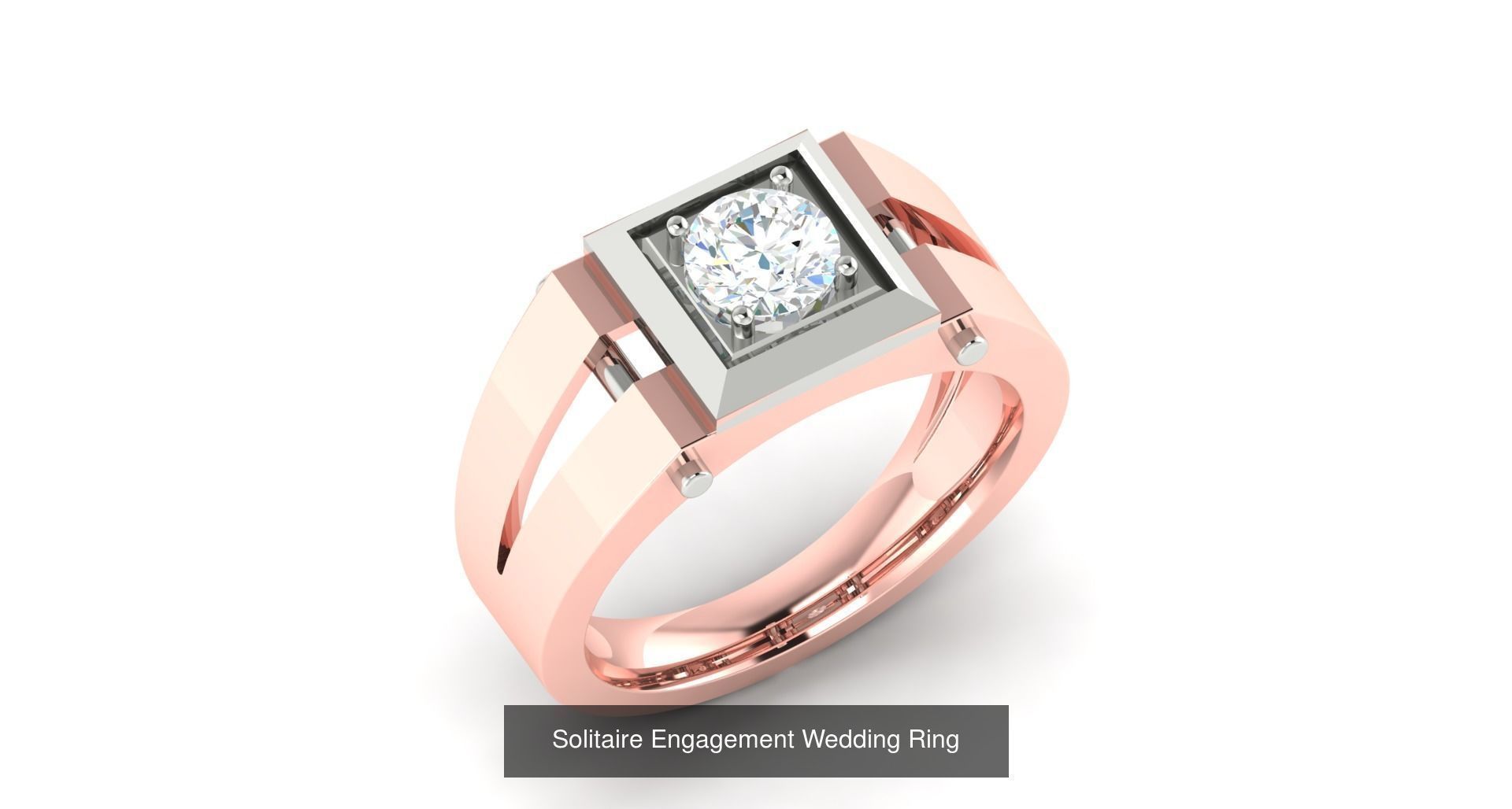 374 Solitaire Wedding Engagement Women Rings Collection _106