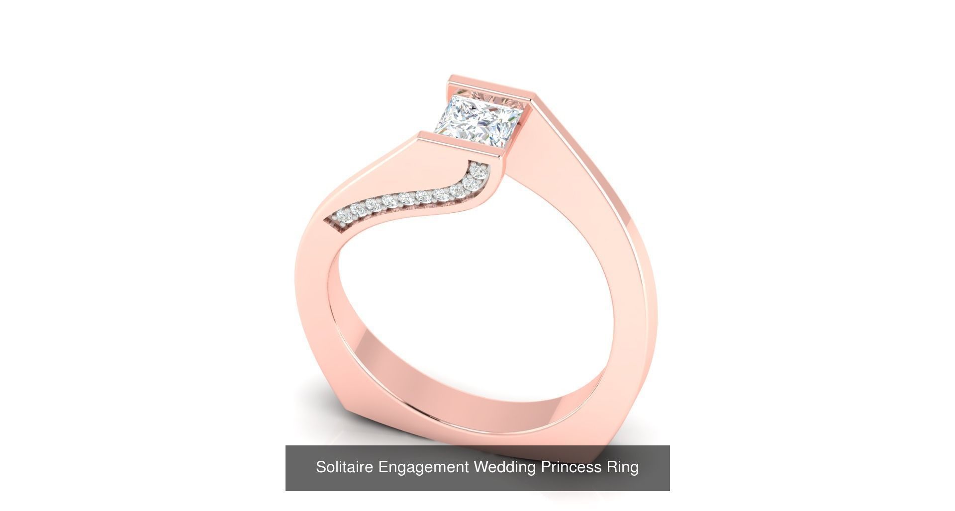 374 Solitaire Wedding Engagement Women Rings Collection _99