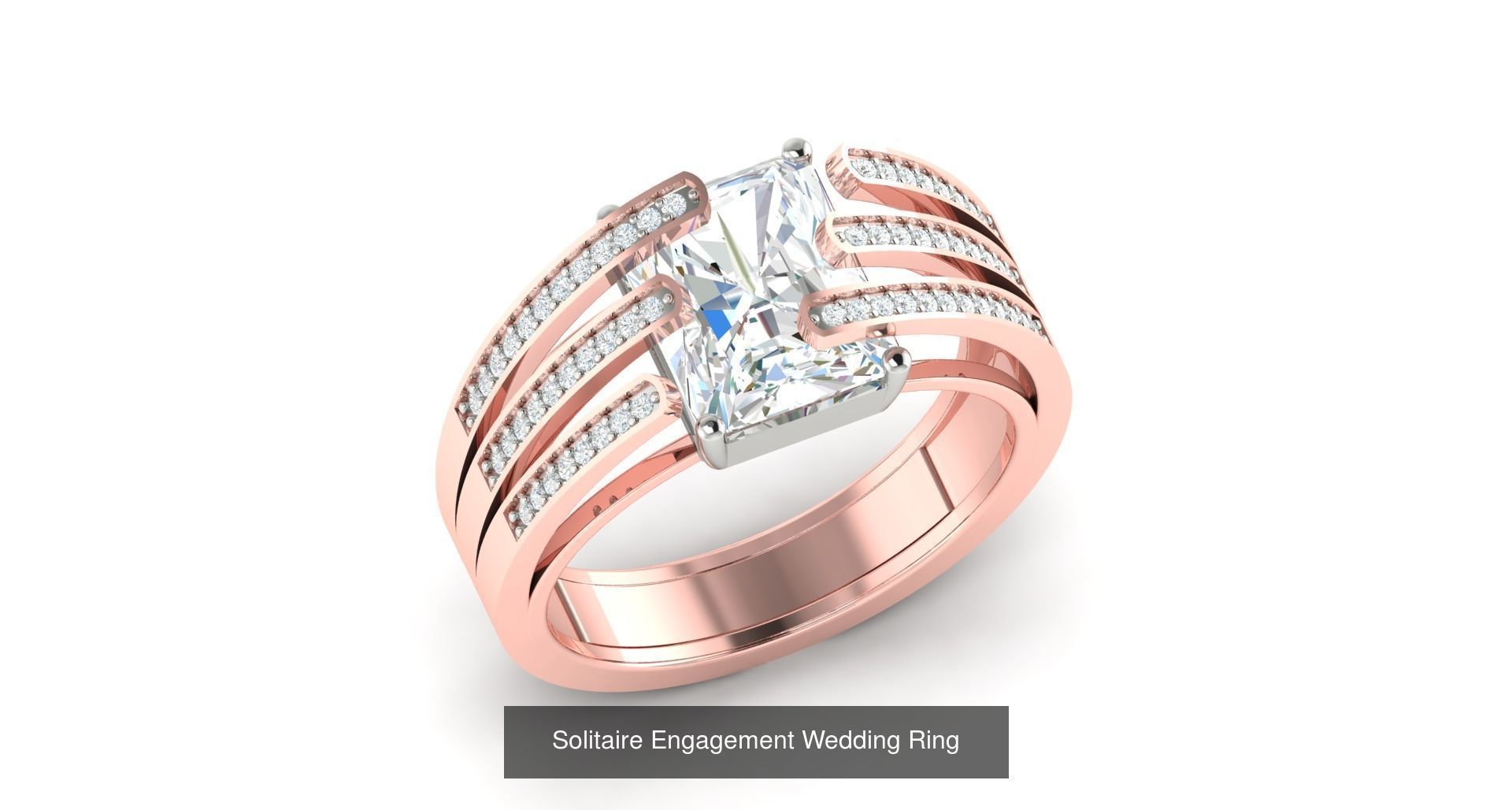 374 Solitaire Wedding Engagement Women Rings Collection _135