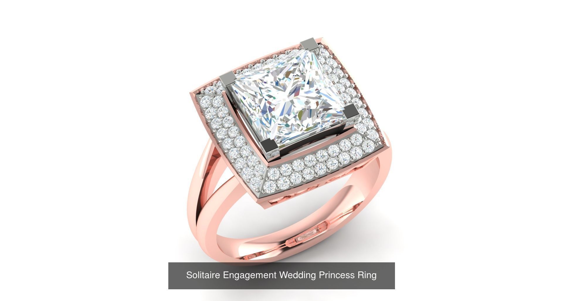 374 Solitaire Wedding Engagement Women Rings Collection _136