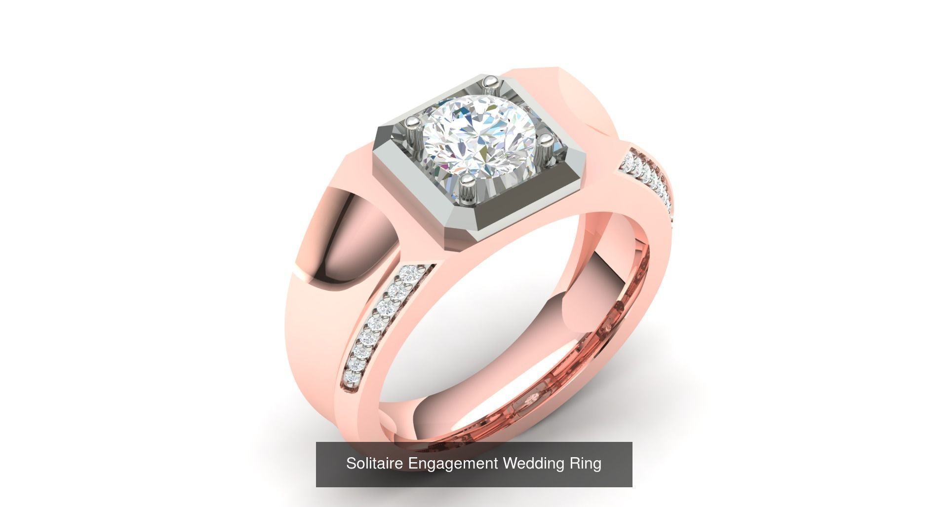 374 Solitaire Wedding Engagement Women Rings Collection _111