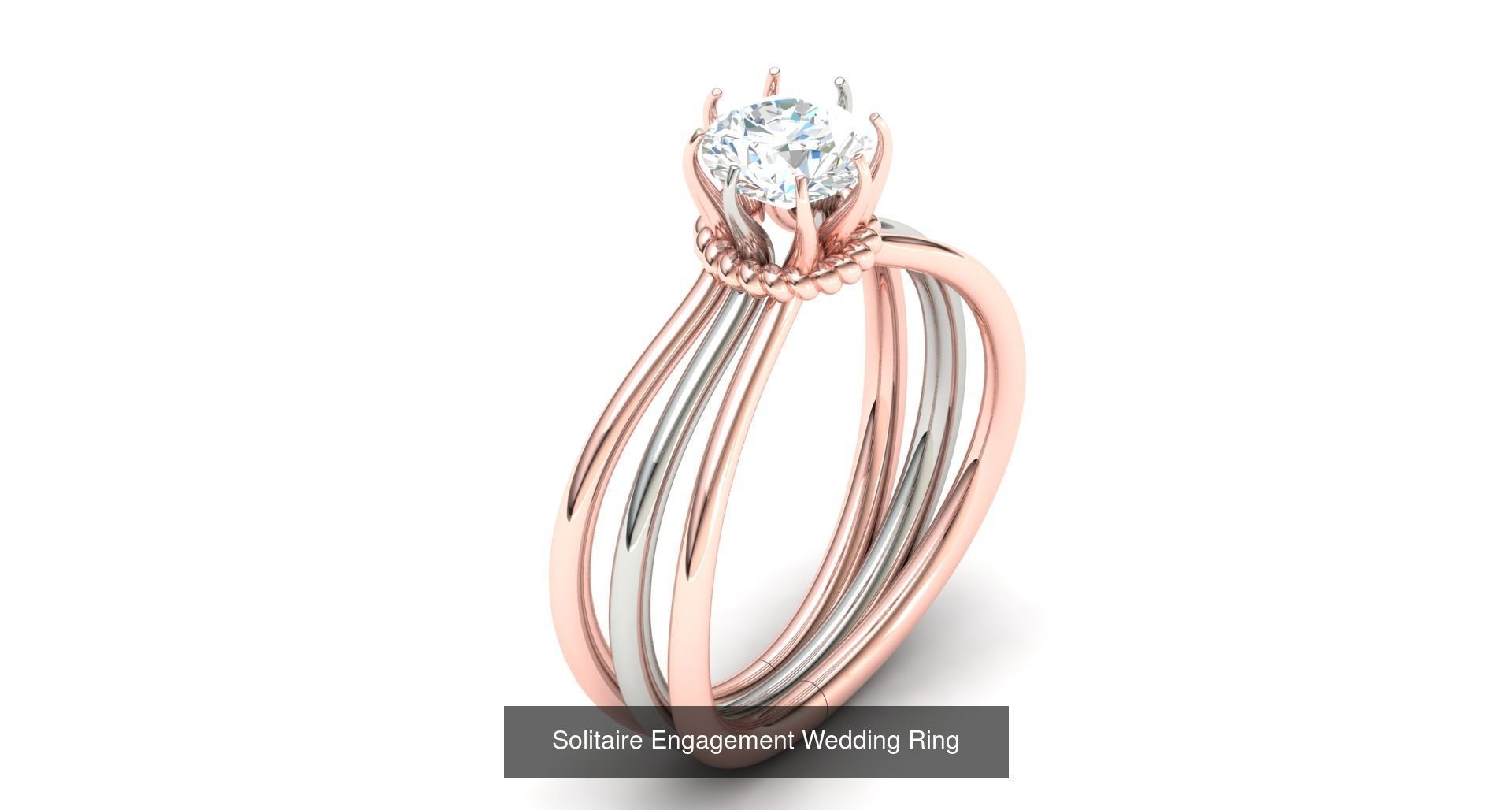 374 Solitaire Wedding Engagement Women Rings Collection _112