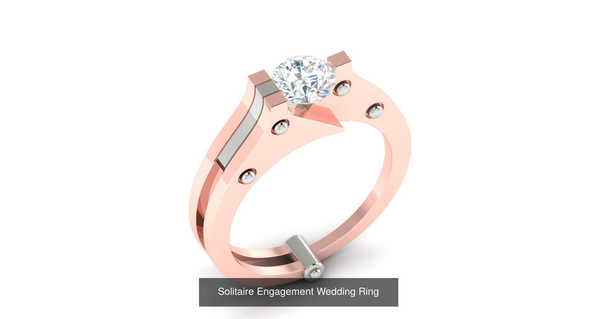 374 Solitaire Wedding Engagement Women Rings Collection _96