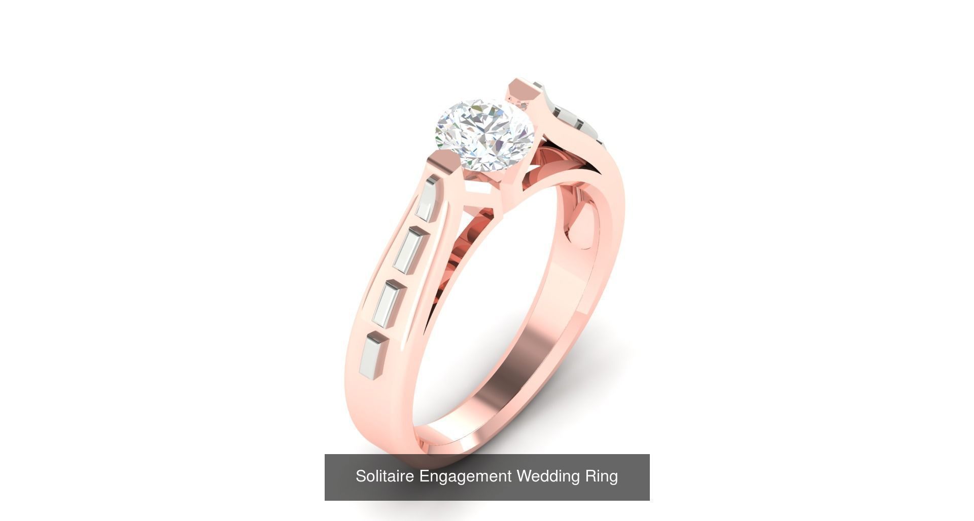 374 Solitaire Wedding Engagement Women Rings Collection _97