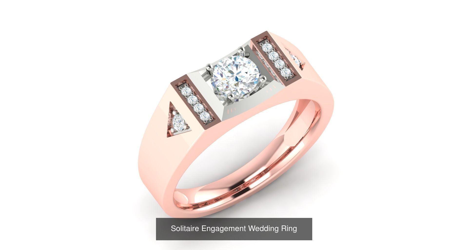 374 Solitaire Wedding Engagement Women Rings Collection _126