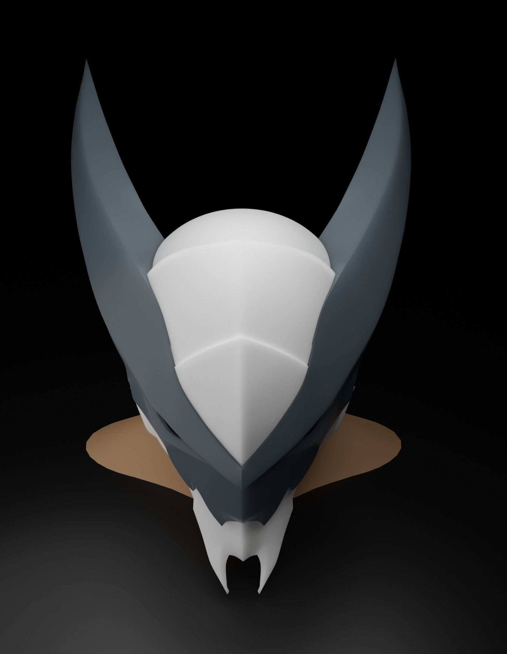 Marvel Hero - Poison Wolverine 3D Helmet 3D model_7