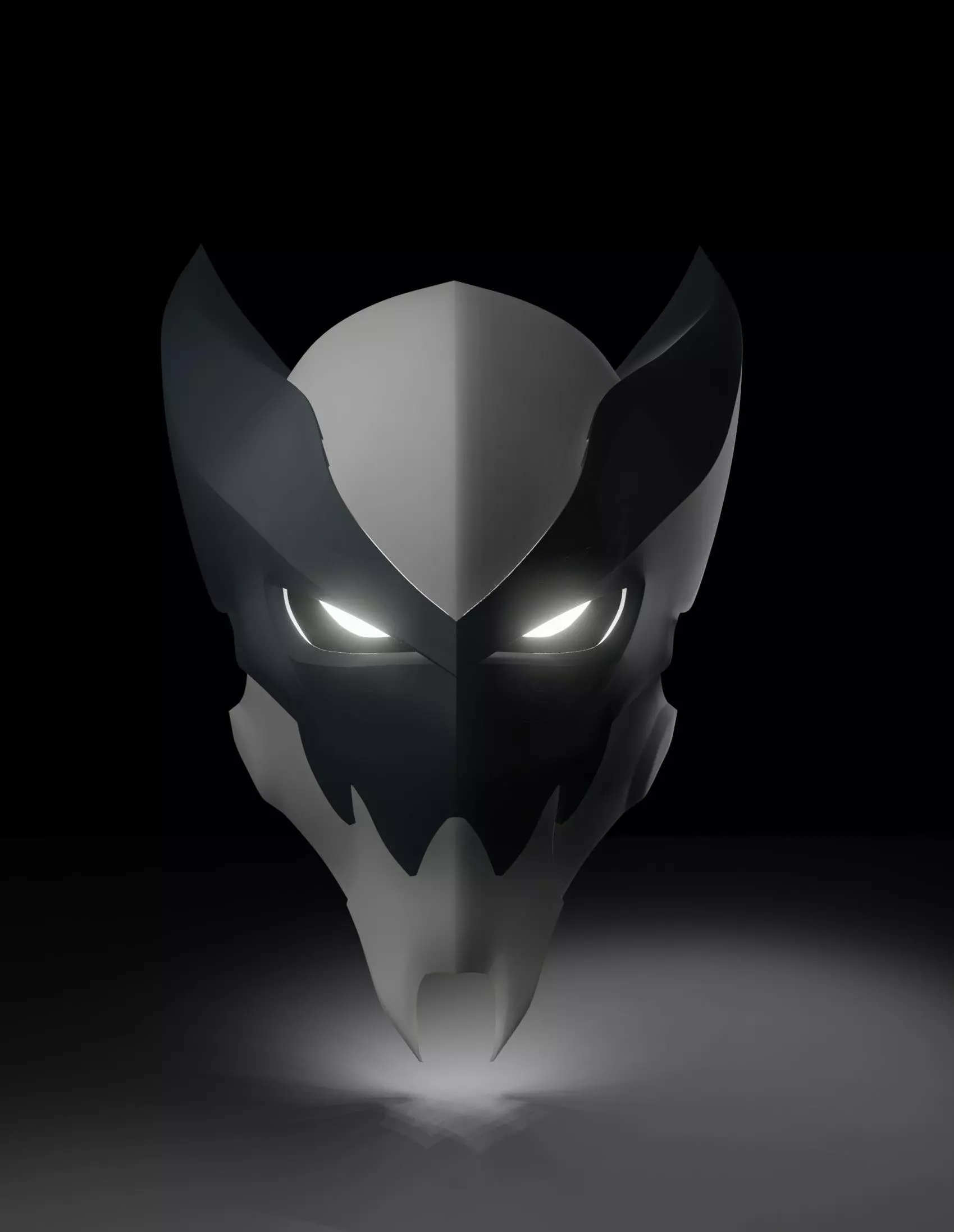 Marvel Hero - Poison Wolverine 3D Helmet 3D model_0