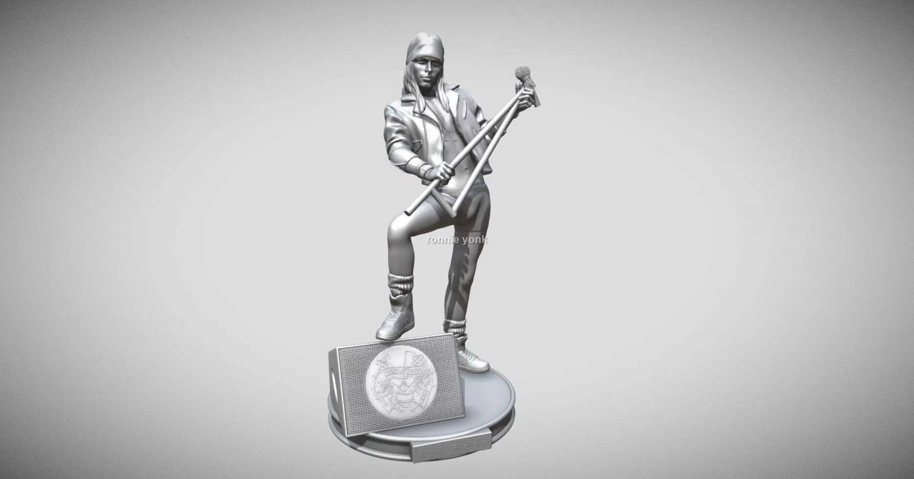 Axl Rose GNR - 3d printing 3D print model