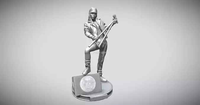 Axl Rose GNR - 3d printing 3D print model