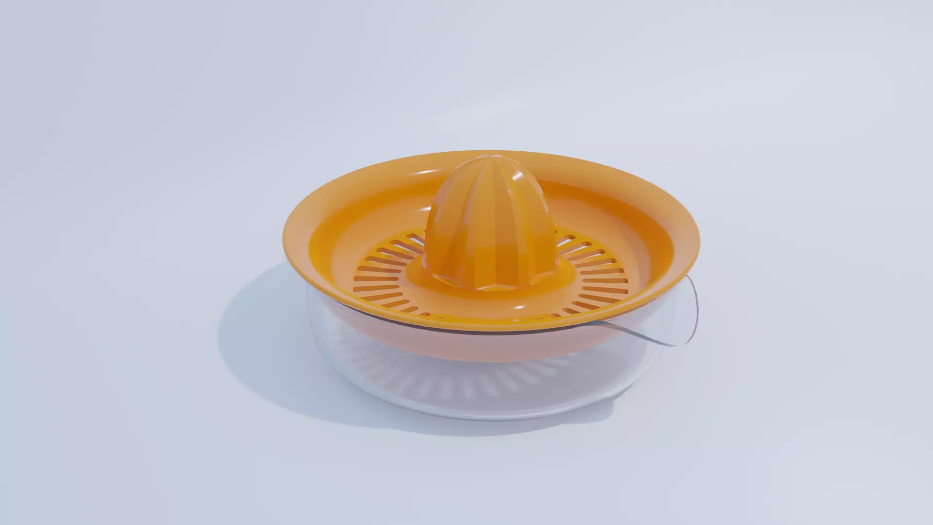 Manual Squeezer Cup Citrus Juicer 3D model