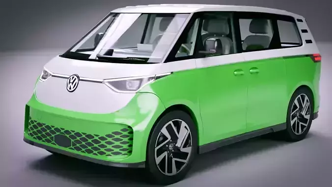 Volkswagen id buzz 3d
