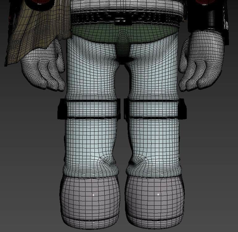 KAWS soldier STAR WARS 3D print model_3