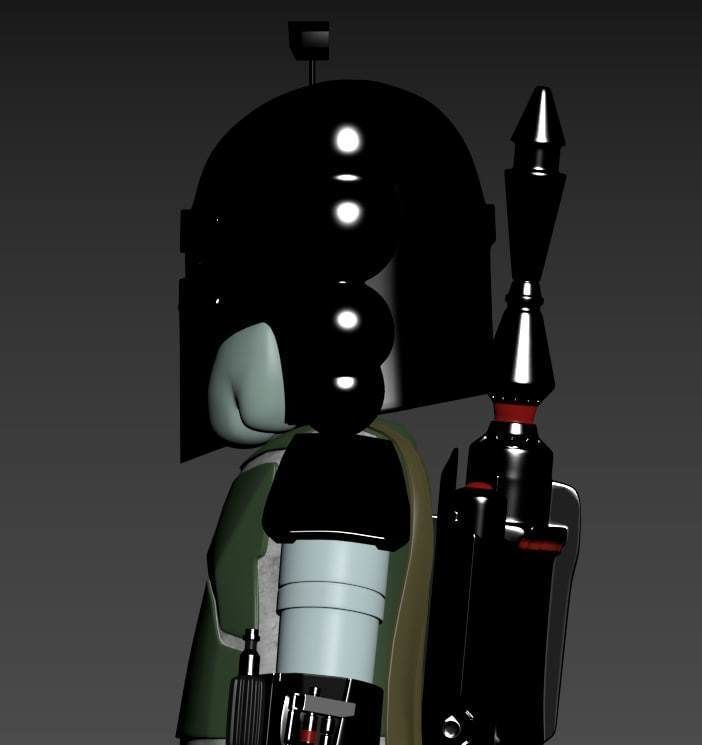 KAWS soldier STAR WARS 3D print model_8